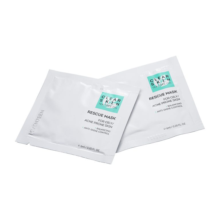 MASKË E QARTË PËR SHPËTIMIN E LËKURËS SACHET DOUBLE