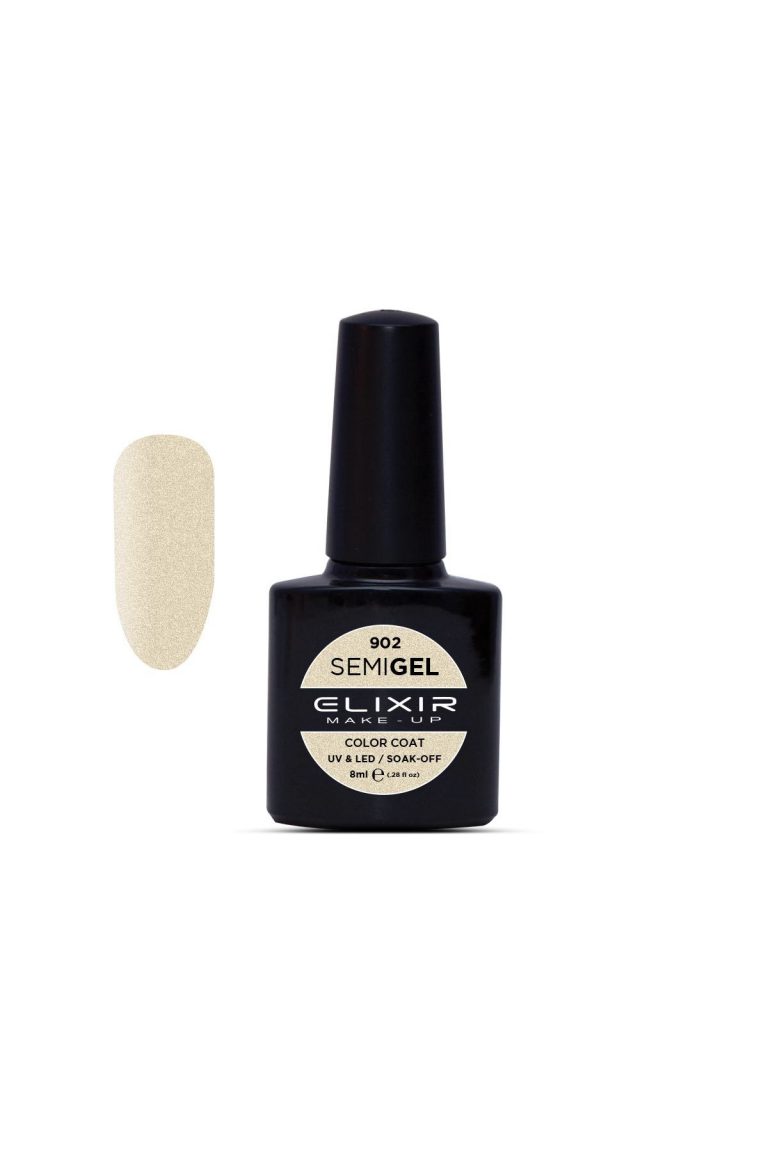 Semi-permanent varnish 8ml – # 902 (Metallic Gold)